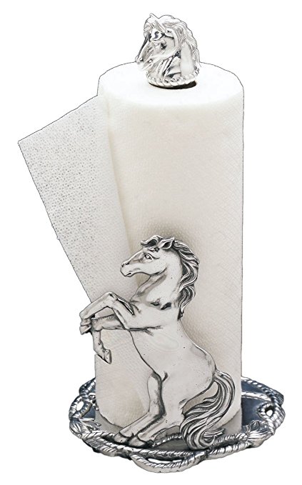 Arthur Court Horse 14-1/2-Inch Paper Towel Holder