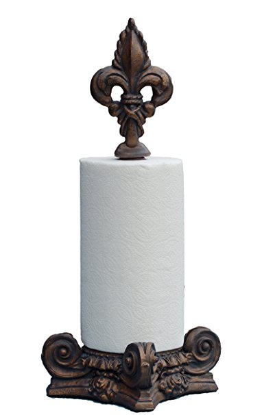 Hickory Manor House Fleur De Lis Top Paper Towel Holder/Venitian Venetian