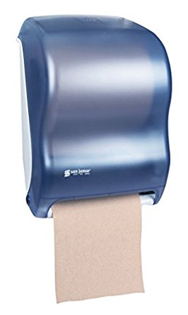 San Jamar T1300 Classic Tear-N-Dry Electronic Touchless Roll Towel Dispenser, Fits 8