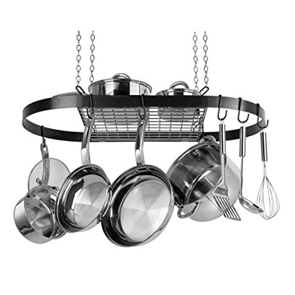 Range Kleen CW6000 Black Oval Pot Rack