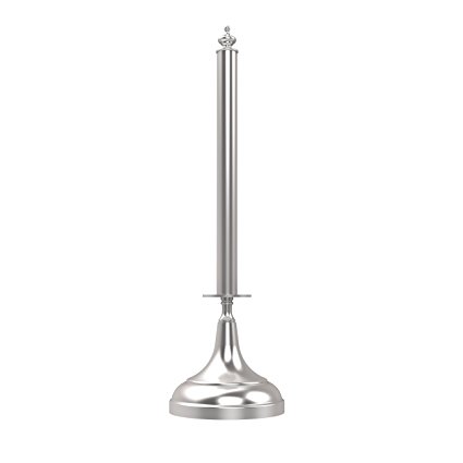 Allied Brass 1052-SCH Traditional Table Top Paper Towel Holder, Satin Chrome