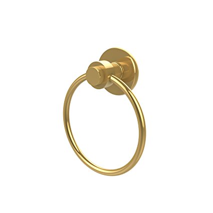 Allied Brass 916-PB 6-Inch Towel Ring, Polished Brass