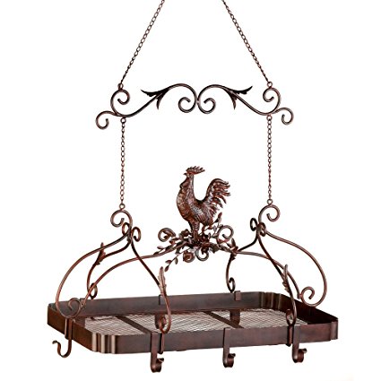 Malibu Creations 12657 Country Rooster Kitchen Rack