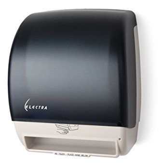 Palmer Fixture TD0246-01 Electra AC Touchless Roll Towel Dispenser, Dark Translucent