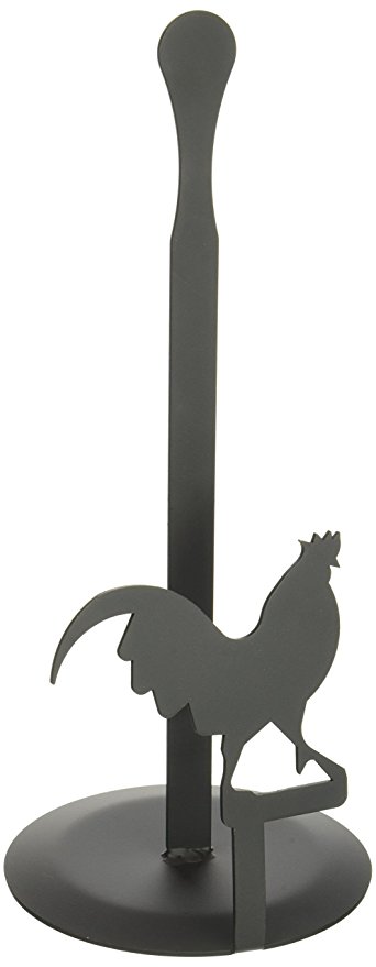 14 Inch Rooster Paper Towel Stand