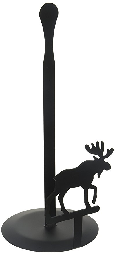 14 Inch Moose Paper Towel Stand